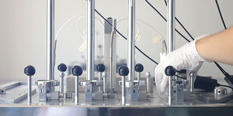 維卡軟化點測定儀夾具設置 維卡軟化點測定儀夾具設置